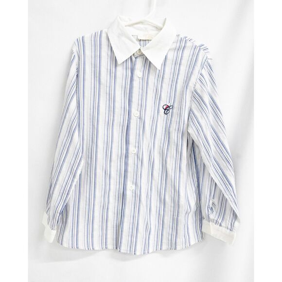 Alviero Martini 1A Classe Boys Kids Designer Classic Italy Collar Button Down 5 - Picture 1 of 9